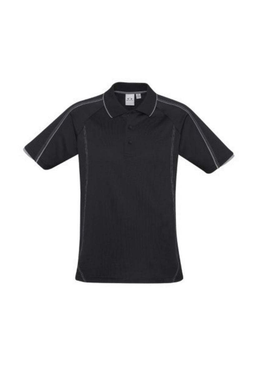 Picture of Biz Collection Mens Blade Polo Shirt Cotton Rich Soft Touch Jersey